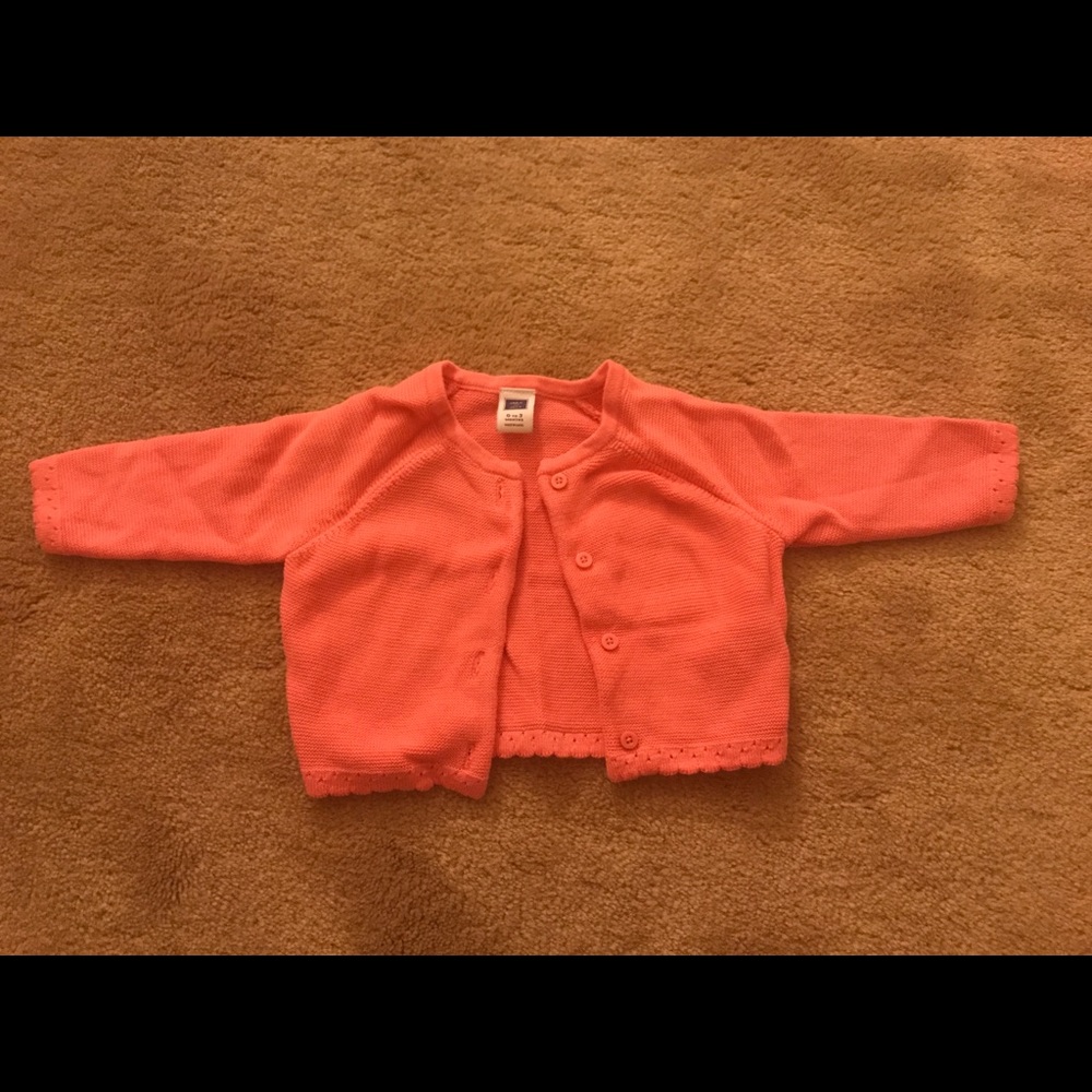Janie & jack pink sweater new w/o tag 0-3 months